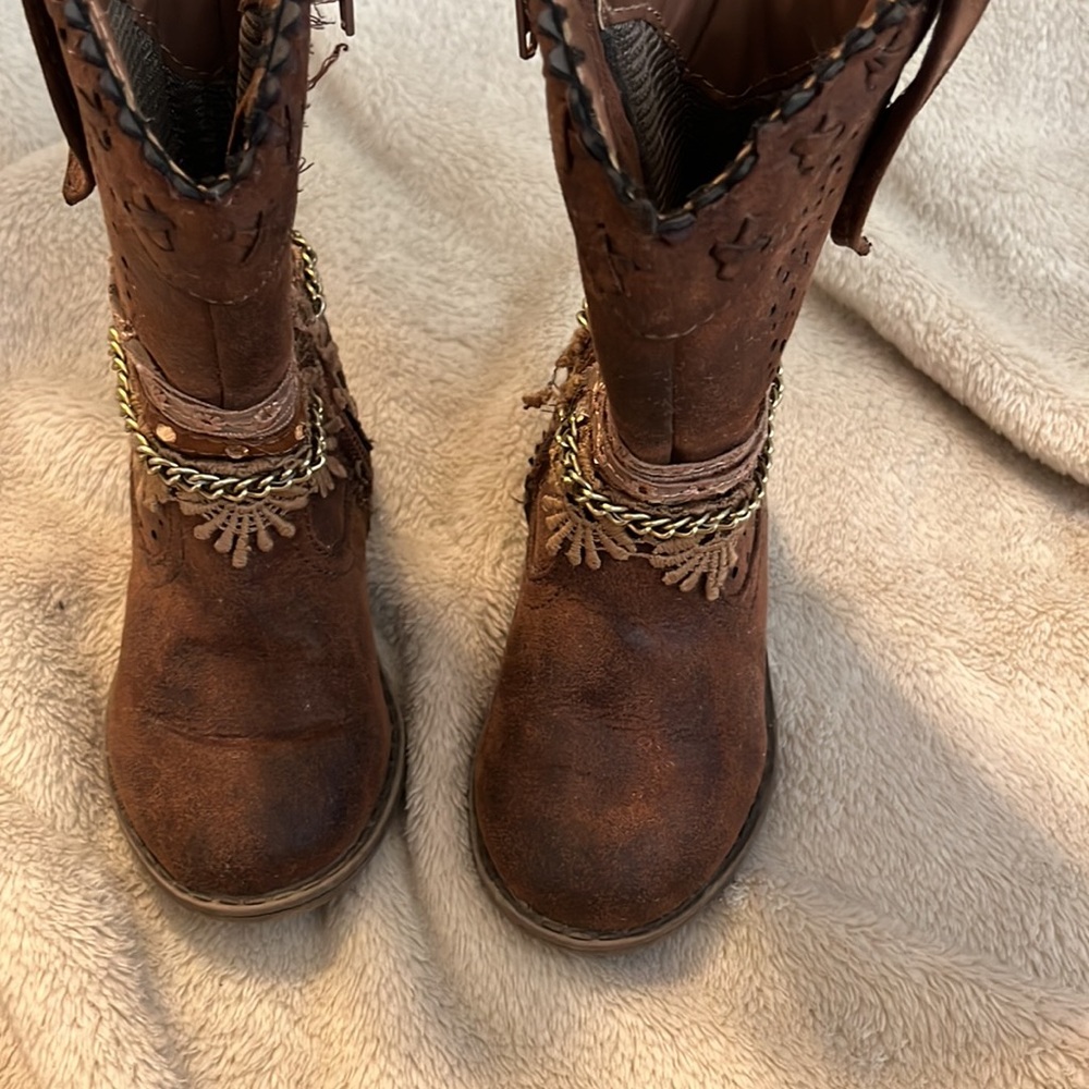 Paris Blues girls size 6 cute western boots mild wear, and tear. - Picture 4 of 6
